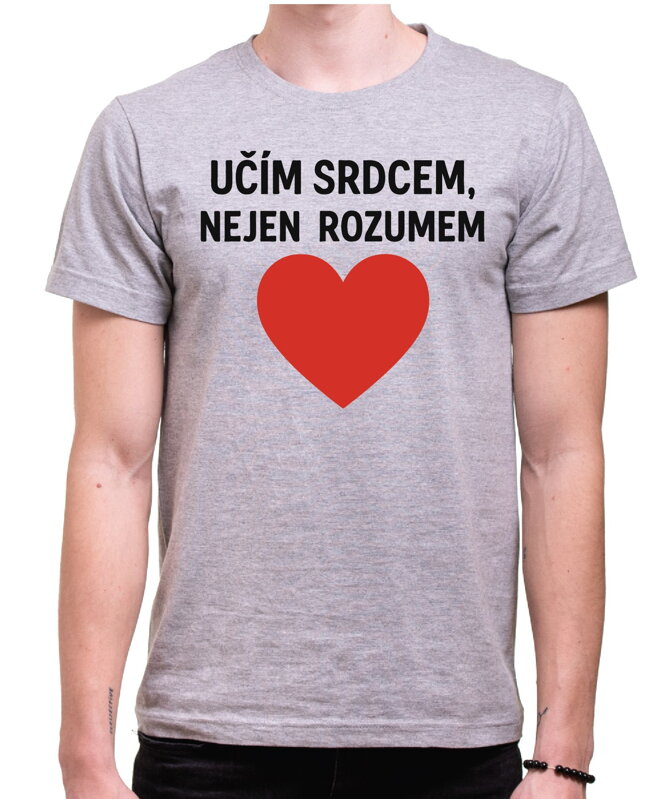 Tričko pro učitele - Učím srdcem... Tričko pro učitele - Učím srdcem...