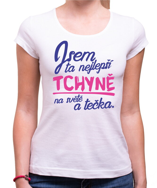 Tričko - Nejlepší tchyně a tečka