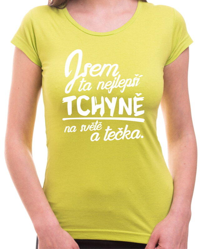 Tričko - Nejlepší tchyně a tečka