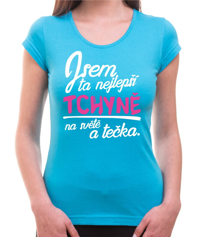 Tričko - Nejlepší tchyně a tečka
