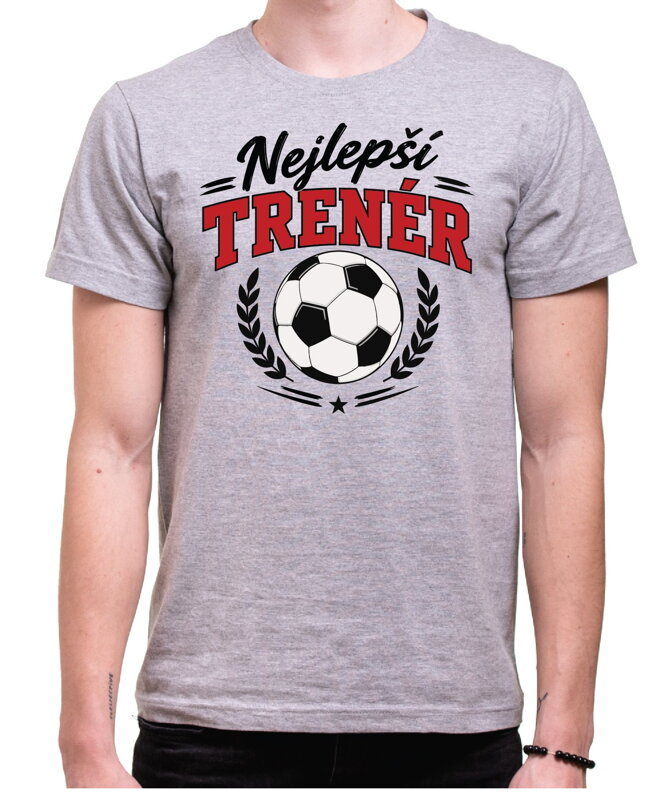 Tričko pro fotbalového trenéra – Nejlepší trenér