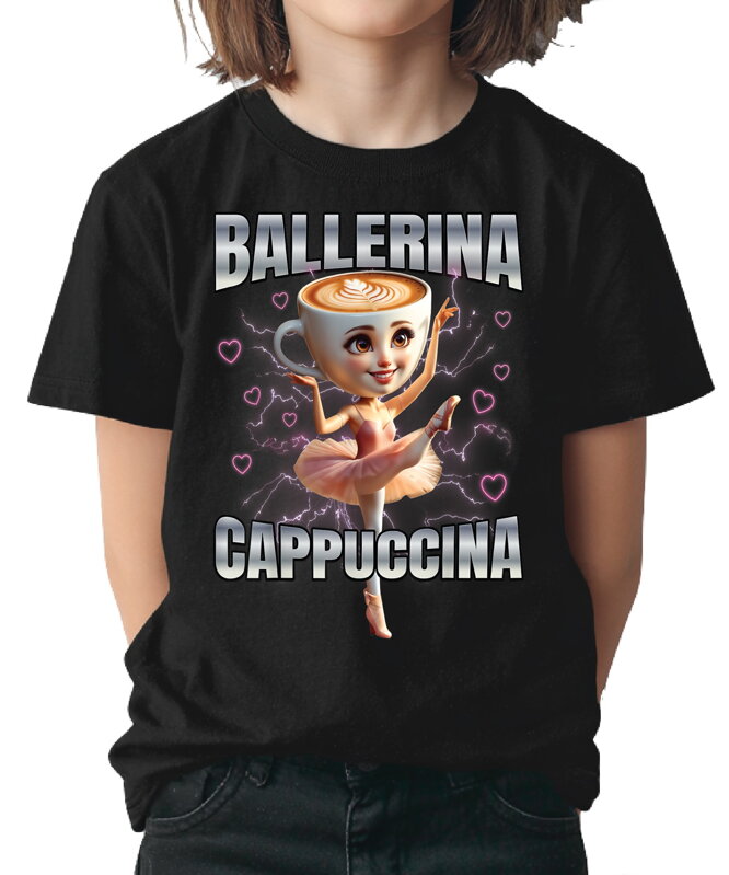 Dětské tričko - Balerina Cappuccina Dětské tričko - Balerina Cappuccina