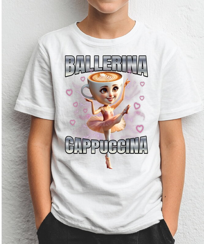 Dětské tričko - Balerina Cappuccina Dětské tričko - Balerina Cappuccina