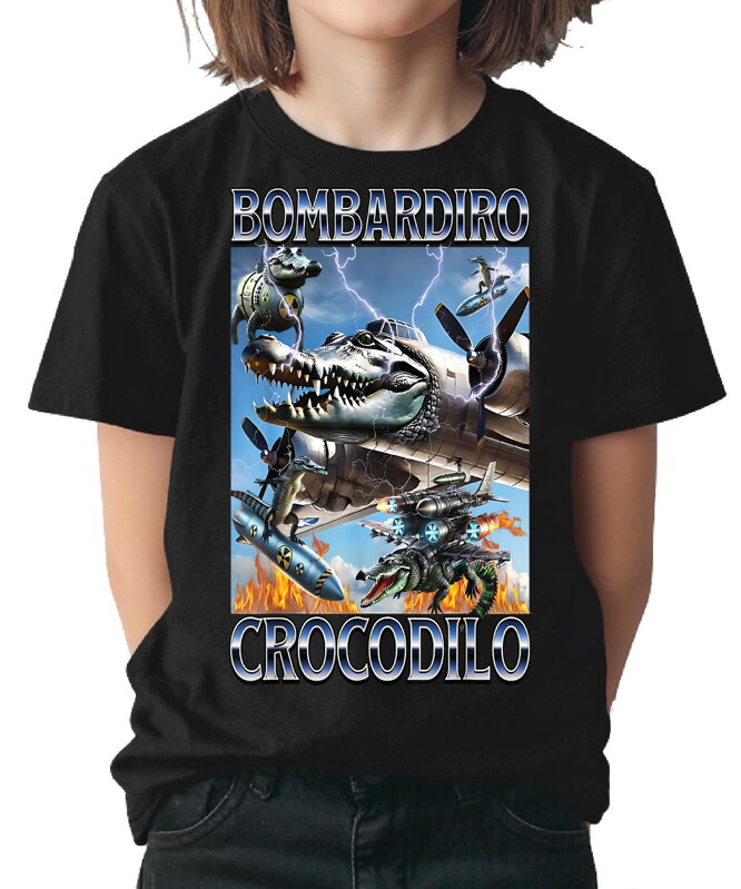 Dětské triko - Bombardiro Crocodilo Dětské triko - Bombardiro Crocodilo