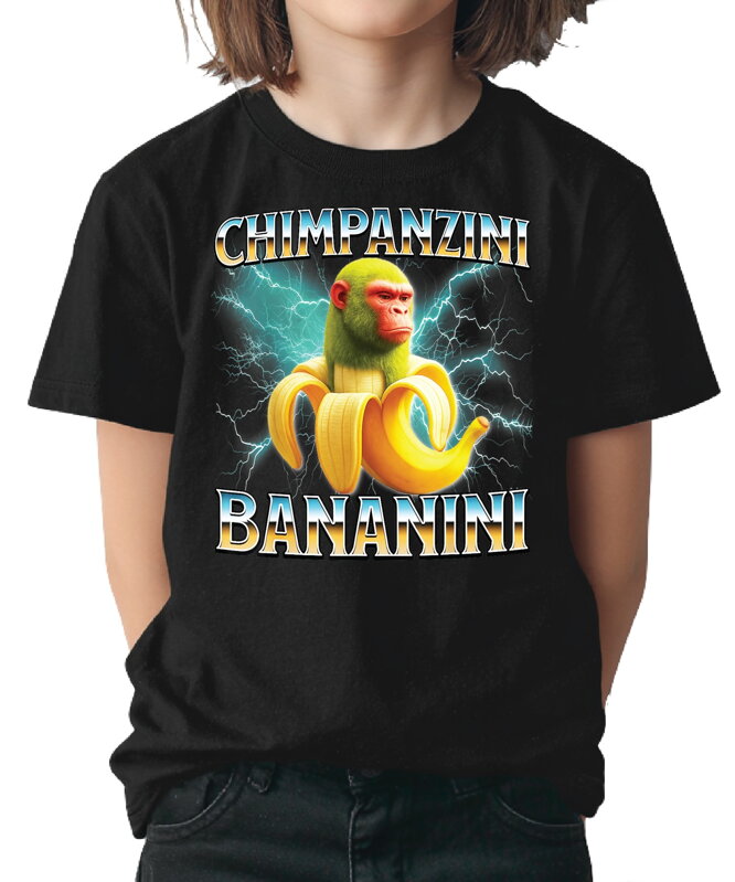 Dětské tričko - Chimpanzini Bananini Dětské tričko - Chimpanzini Bananini