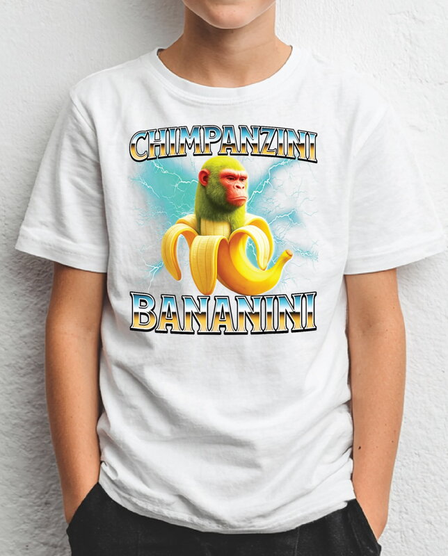 Dětské tričko - Chimpanzini Bananini Dětské tričko - Chimpanzini Bananini