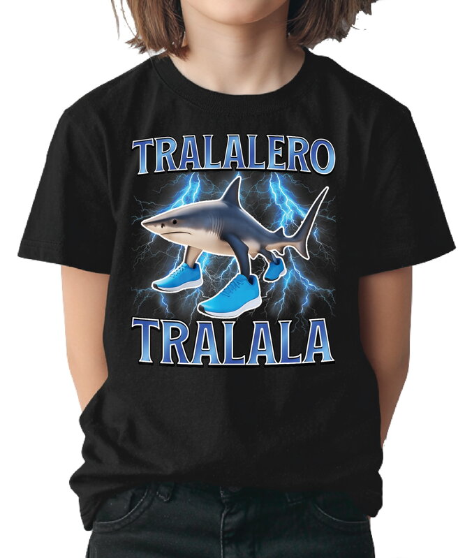 Dětské tričko - Tralalero Tralala žralok Dětské tričko - Tralalero Tralala žralok