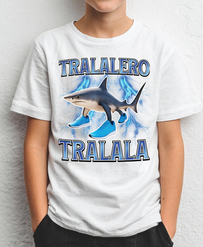 Dětské tričko - Tralalero Tralala žralok Dětské tričko - Tralalero Tralala žralok