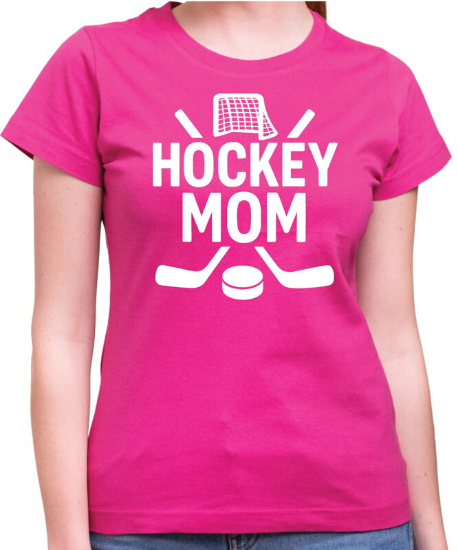 Tričko - Hockey mom - Hokejová máma Tričko - Hockey mom - Hokejová máma