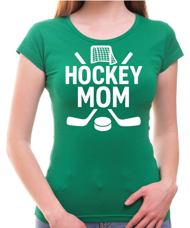 Tričko - Hockey mom - Hokejová máma Tričko - Hockey mom - Hokejová máma
