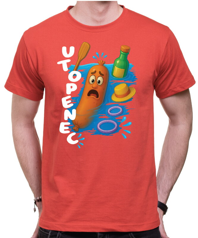 Vodácké tričko - Utopenec Vodácké tričko - Utopenec