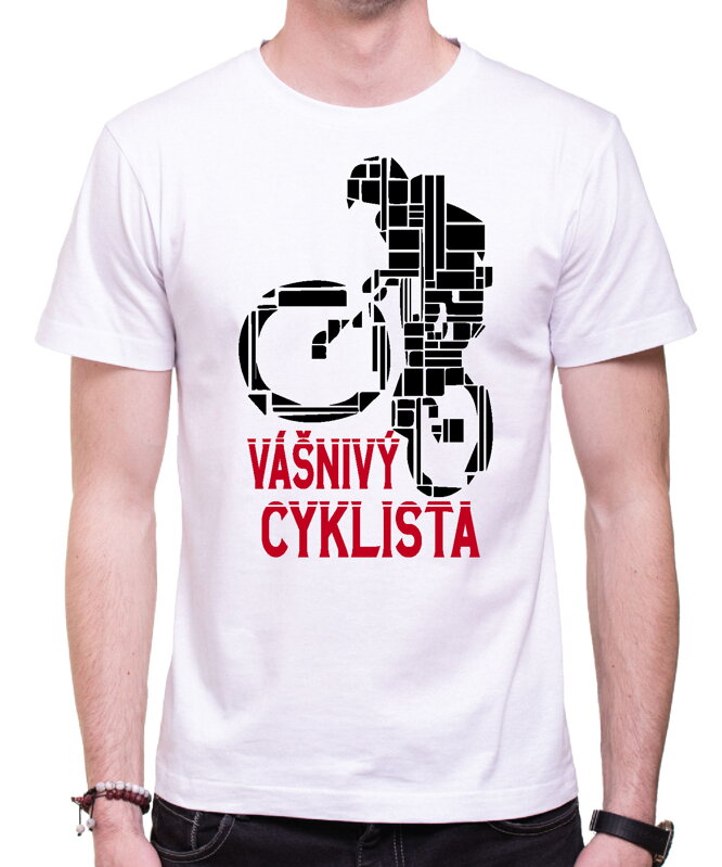 Cyklo tričko - Bike + vášnivý cyklista/vášnivá cyklistka Cyklo tričko - Bike + vášnivý cyklista/vášnivá cyklistka