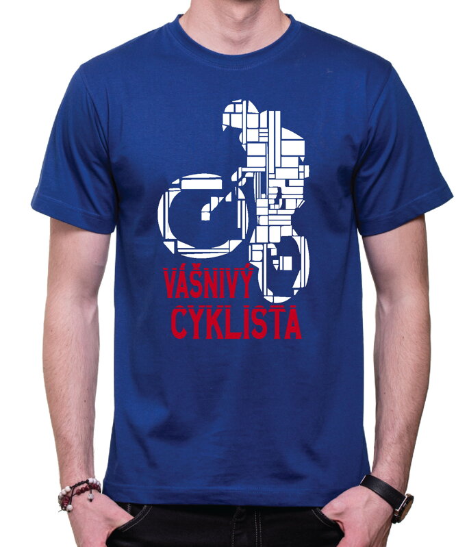 Cyklo tričko - Bike + vášnivý cyklista/vášnivá cyklistka Cyklo tričko - Bike + vášnivý cyklista/vášnivá cyklistka