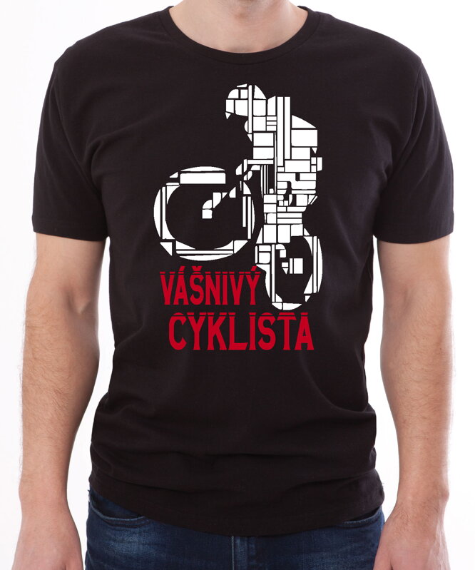 Cyklo tričko - Bike + vášnivý cyklista/vášnivá cyklistka Cyklo tričko - Bike + vášnivý cyklista/vášnivá cyklistka