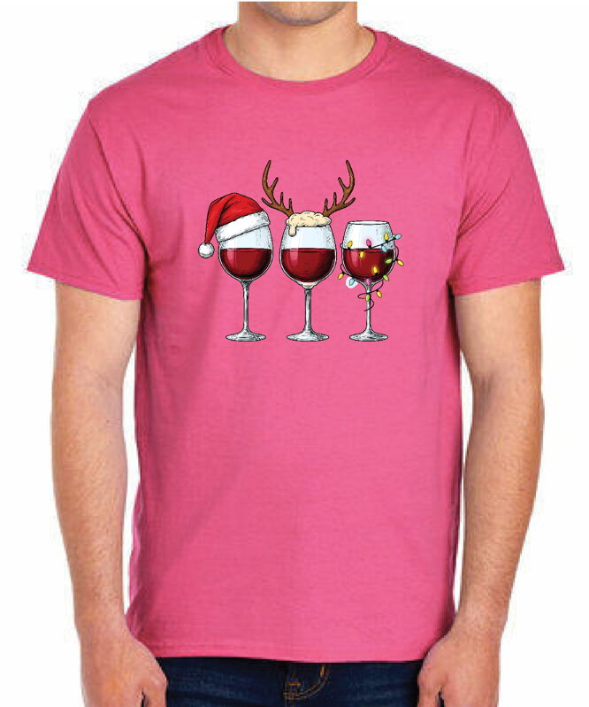 Vánoční tričko - Vánoční vína