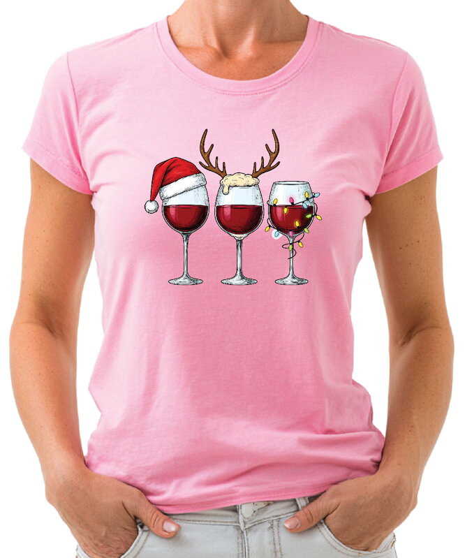 Vánoční tričko - Vánoční vína