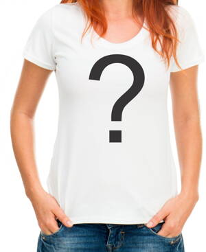 Náhodné tričko (dámské) - Velikosti, barvy a potisky jsou náhodně generované.