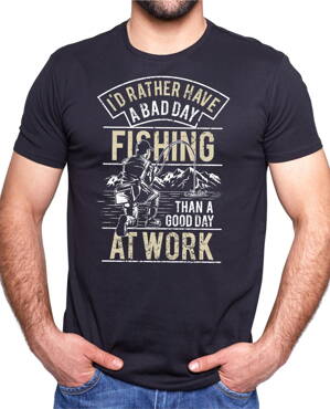 Rybářské tričko - Fishing