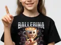 Tričko - Balerina Cappuccina (Italský Brainrot)