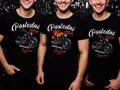 Pánská trička - Poslední jízda pro ženicha a jeho team (cena za 1ks)